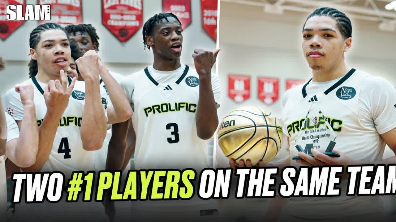 【美高篮球】双全美第一带领球队拿下冠军！AJ Dybantsa and Tyran Stokes 带领Prolific Prep!