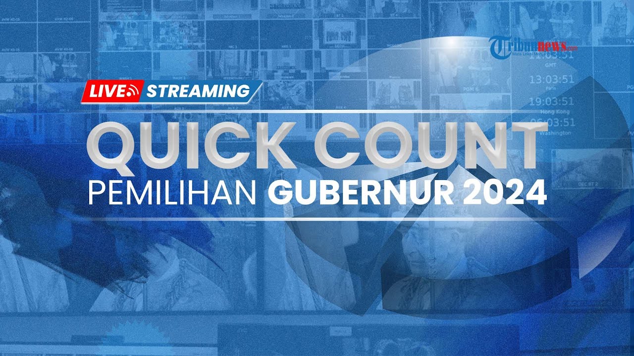 🔴LIVE [PORTRAIT] Hasil Quick Count Pilkada Serentak 2024