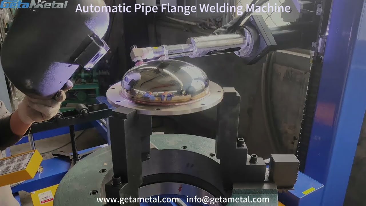 Automatic Pipe Flange Welding Machine - GetWeld