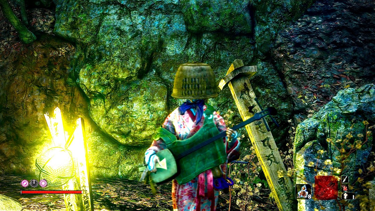 I get beat up by a girl with a basket on her head, for not listening to my friend in ￼Sekiro.