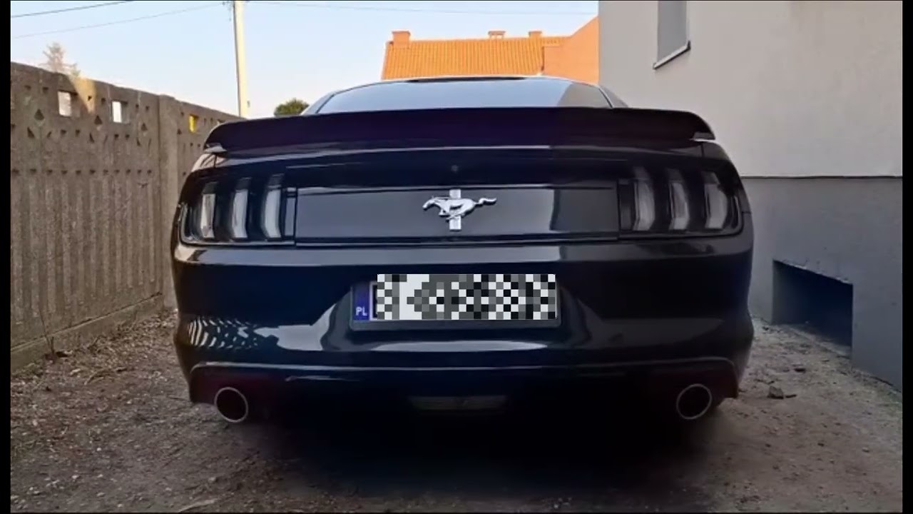 Tłumik Tłumiki przelotowe FORD MUSTANG 3.7 V6 KAMIL EXHAUST