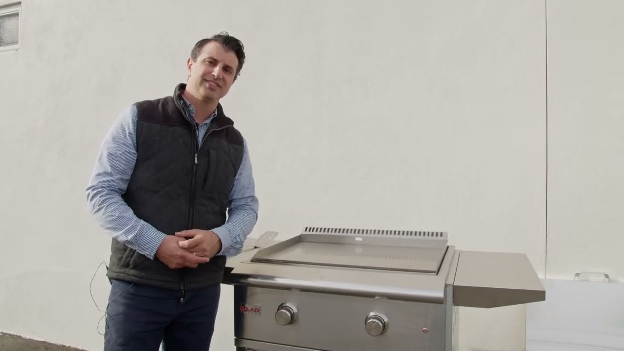 Blaze 30 Inch Outdoor Griddle | Griddle Cooking | Marsillios Appliance TV & BBQ Fairfield County CT