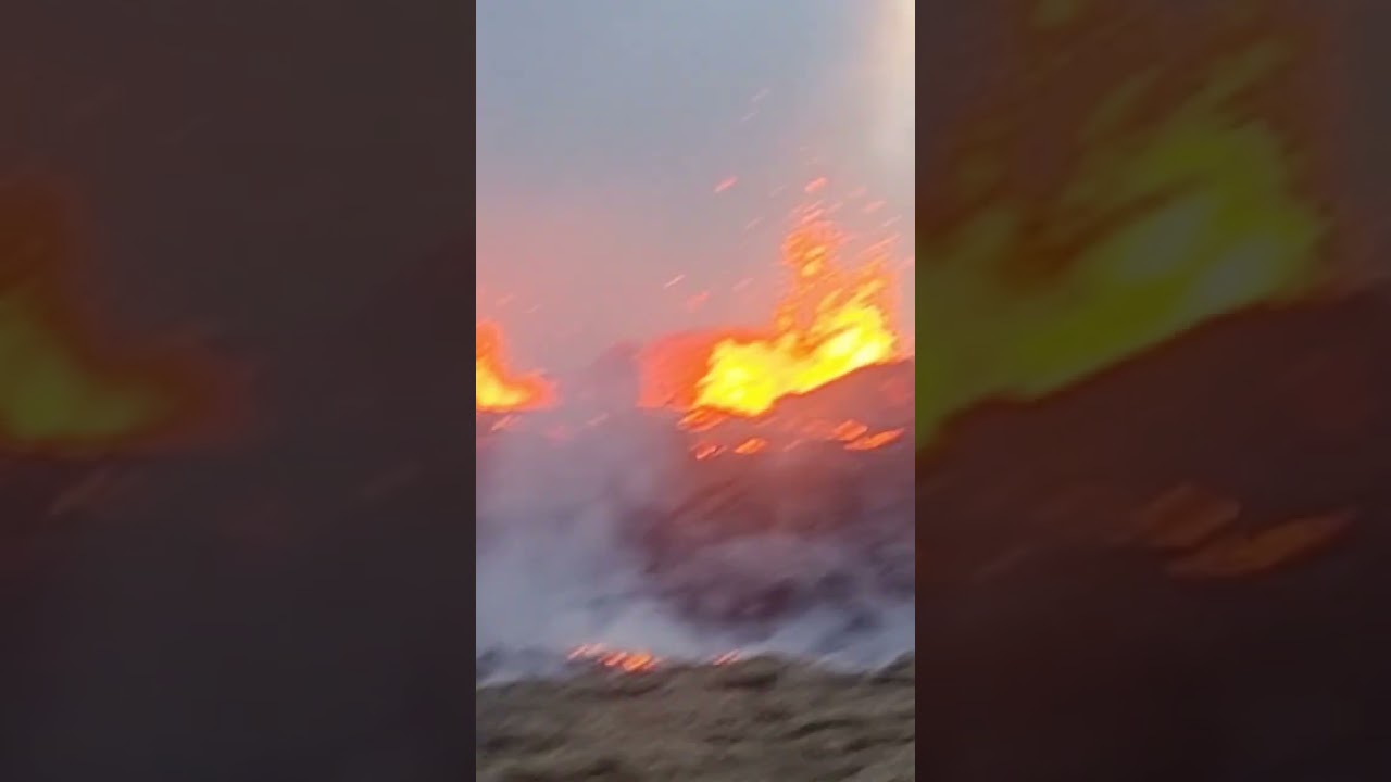 People incredibly close to the Volcano!