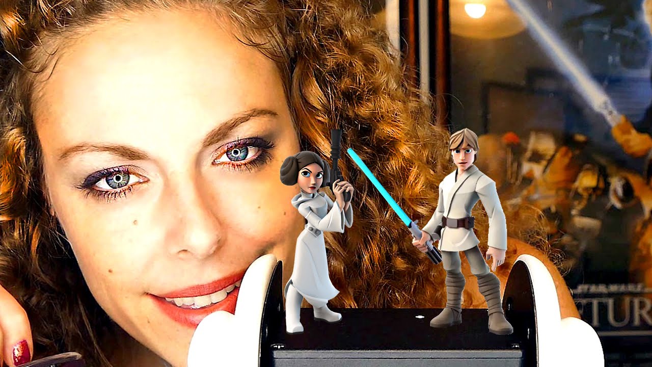 ASMR Tapping & Binaural Whisper Ear to Ear – Star Wars Disney Infinity 3.0 Unboxing