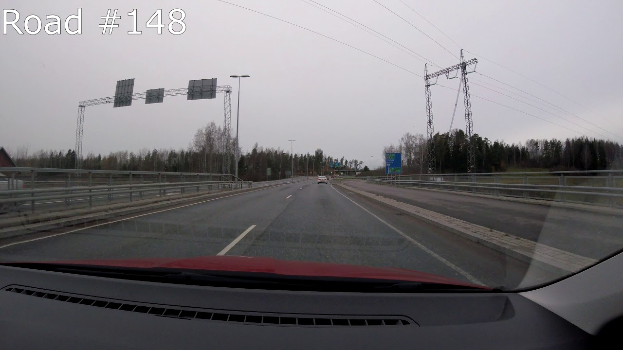 【4K】Kerava to Helsinki Drive