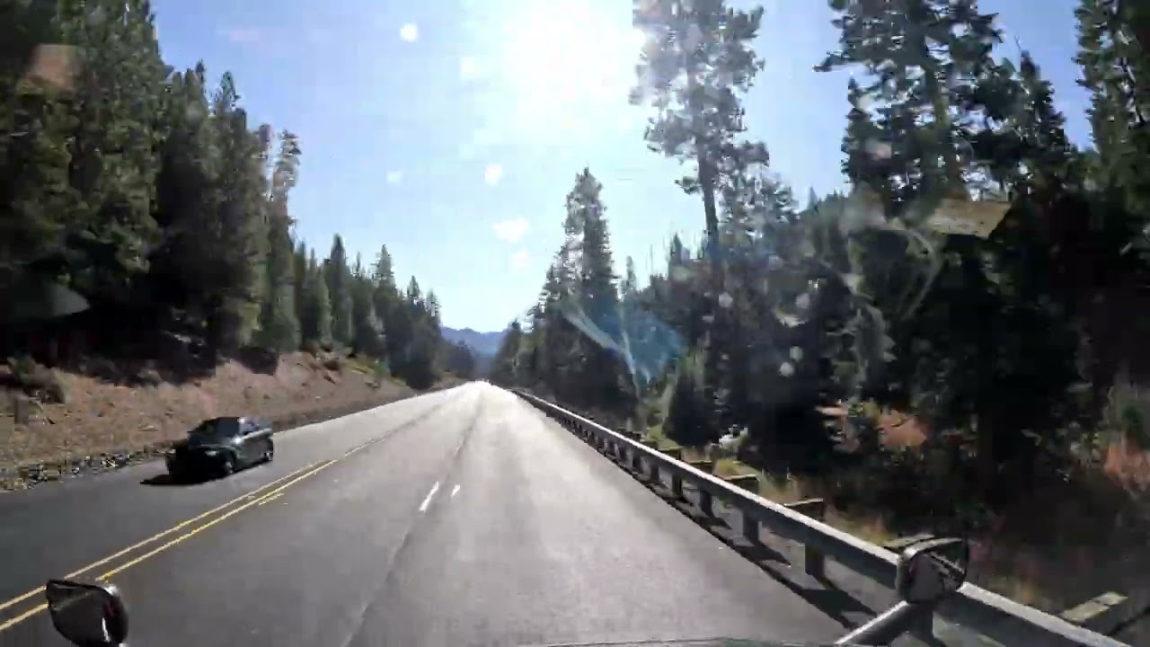 A Drive - US 97 from Wenatchee to Ellensburg, WA (time warped)