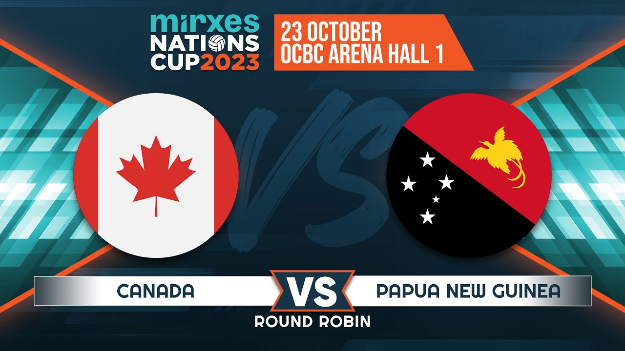Mirxes Nations Cup 2023 Day 2: Canada vs Papua New Guinea