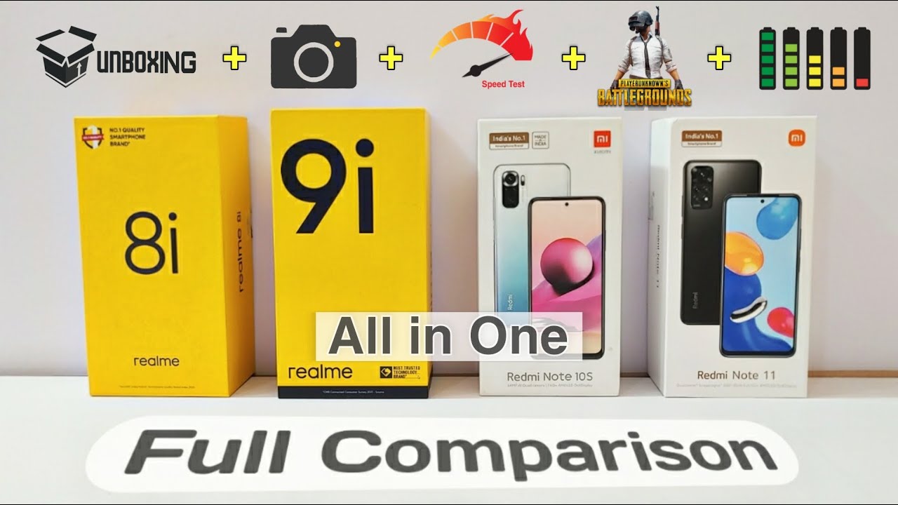 realme 8i vs realme 9i vs Redmi note 10s vs Redmi note 11 | Best phone Under 15000 | Which One Buy?