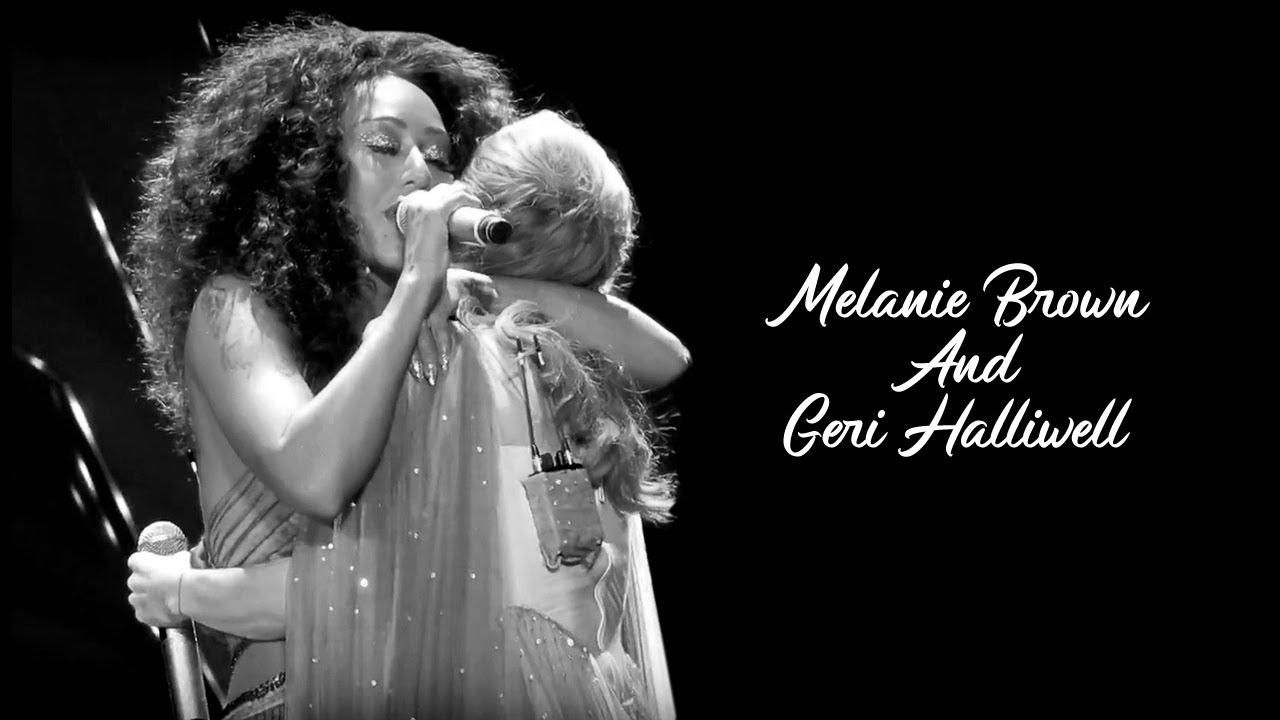 melanie brown + geri halliwell