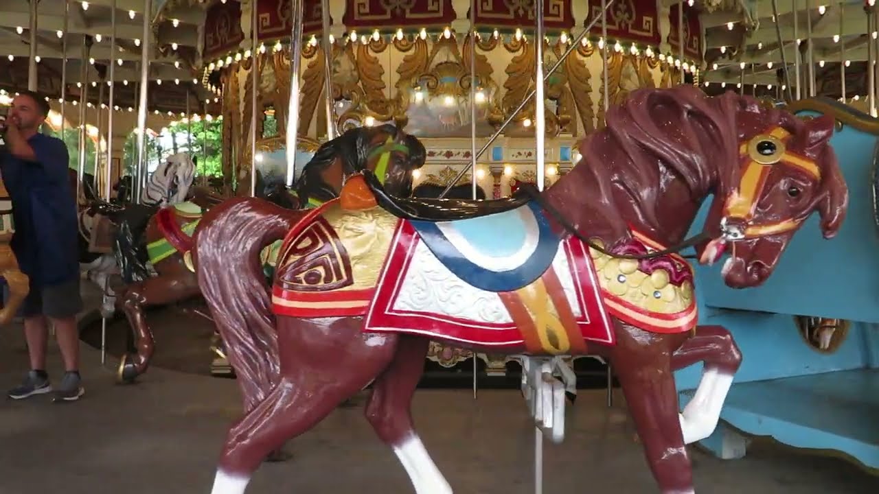 Wurlitzer 157 Band Organ #2 @ Queen of Kings Island Grand Carousel 07/14/2023