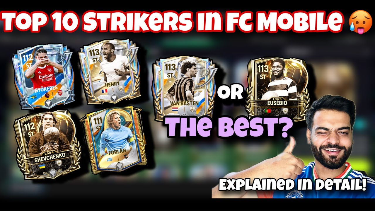 Top 10 Strikers in FC Mobile 2026 🔥 | Full Analysis & Stats Breakdown