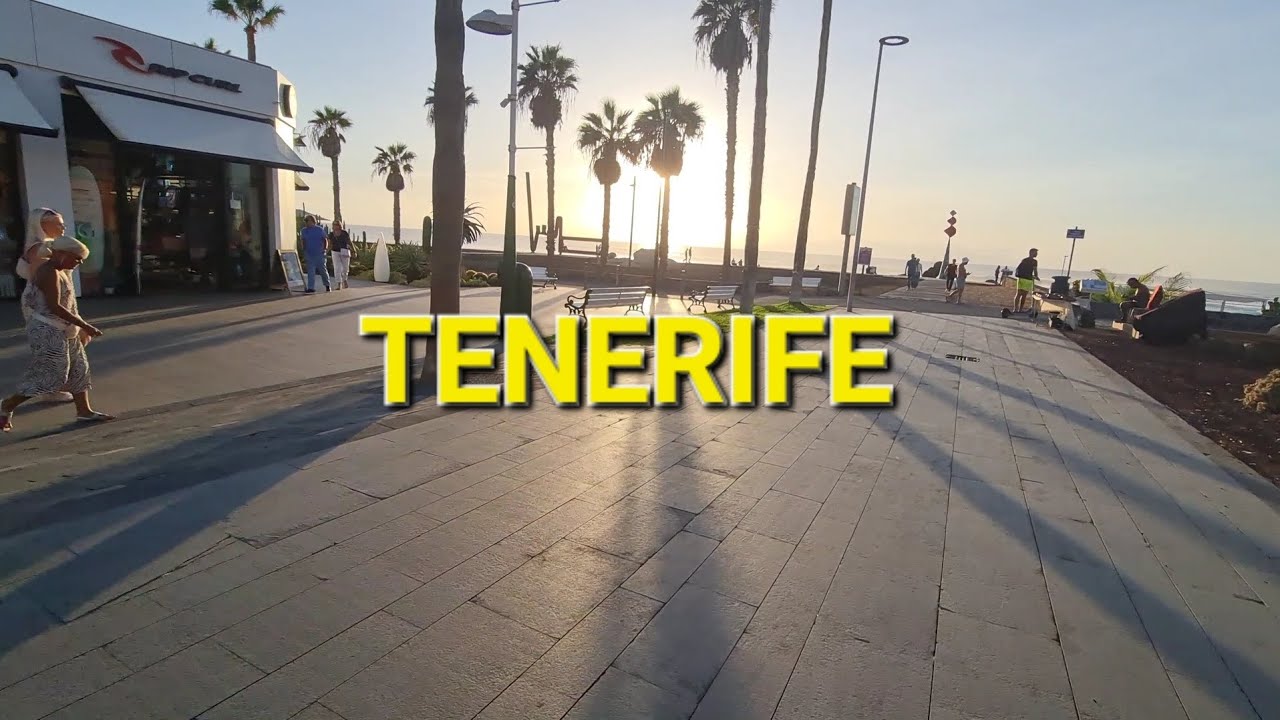 PARTO PER TENERIFE...GIORNO 1 (COSTA ADEJE,PLAYA  DE FANABE  PLAYA DE YROYA  PLAYA DE LA AMERICA)