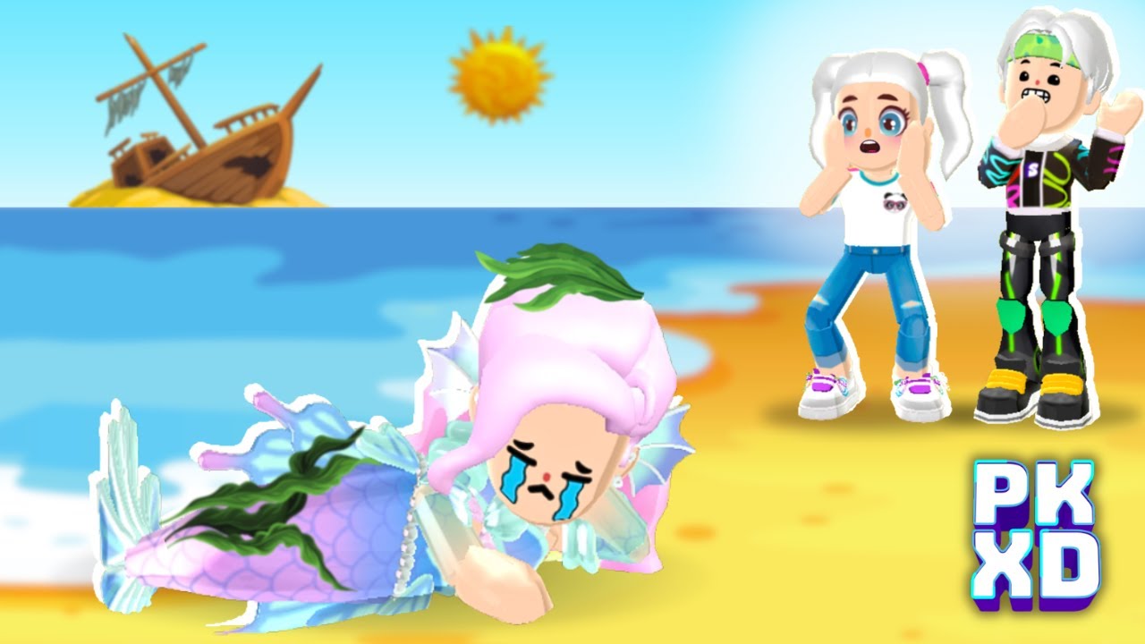 МЫ СПАСЛИ РУСАЛКУ В PK XD! 🧜‍♀️