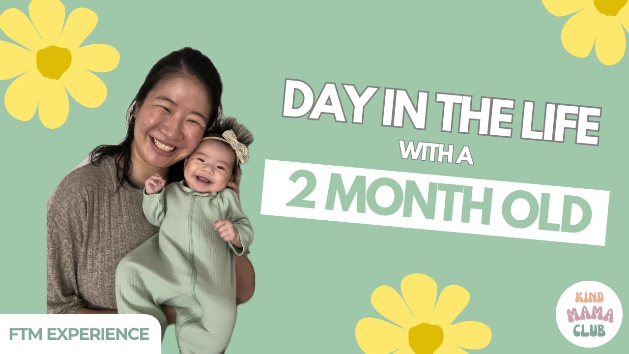 Our 2-Month-Old Daily Routine | Realistic Newborn Schedule for First-Time Moms
