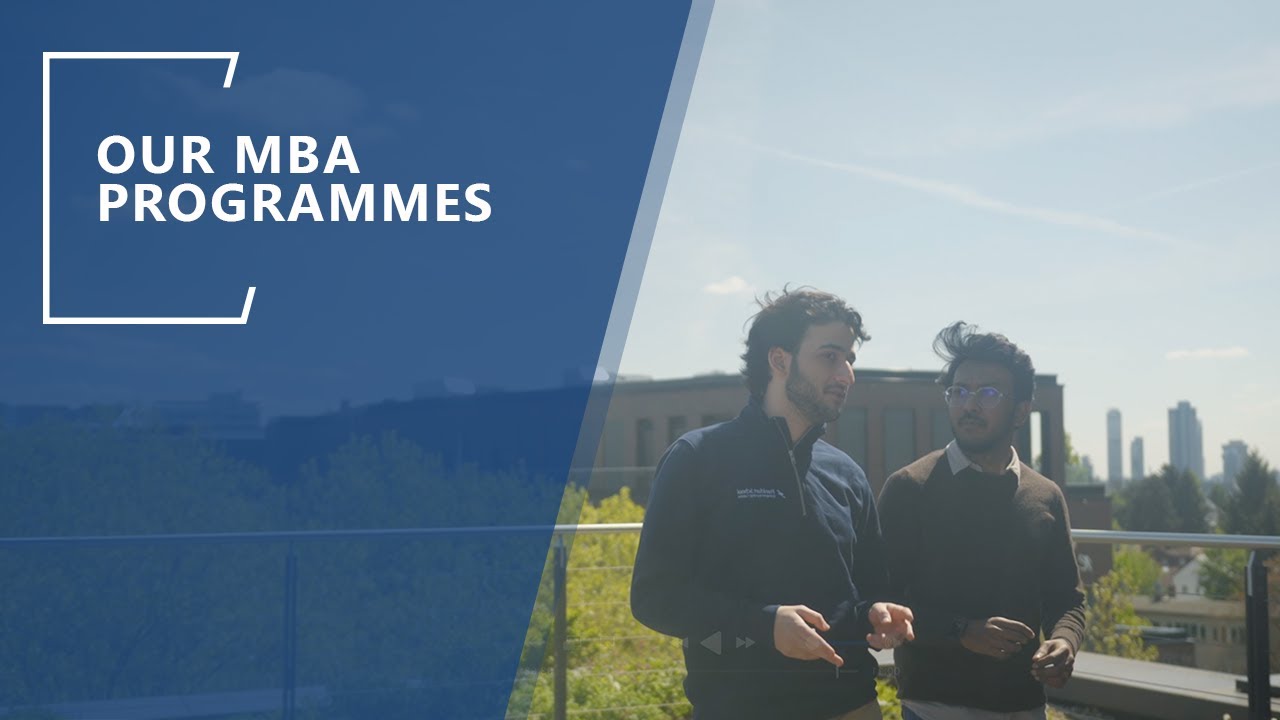 The Fundamentals of the MBA Programmes I Frankfurt School