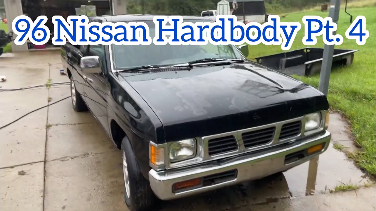 200$ Nissan Hardbody Pt. 4 Reupholstering interior and Painting the Frame