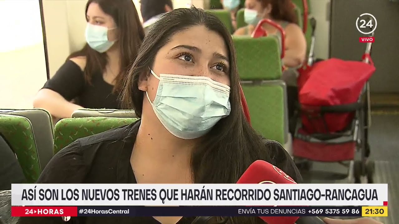 Así son los nuevos trenes que harán recorrido Santiago - Rancagua