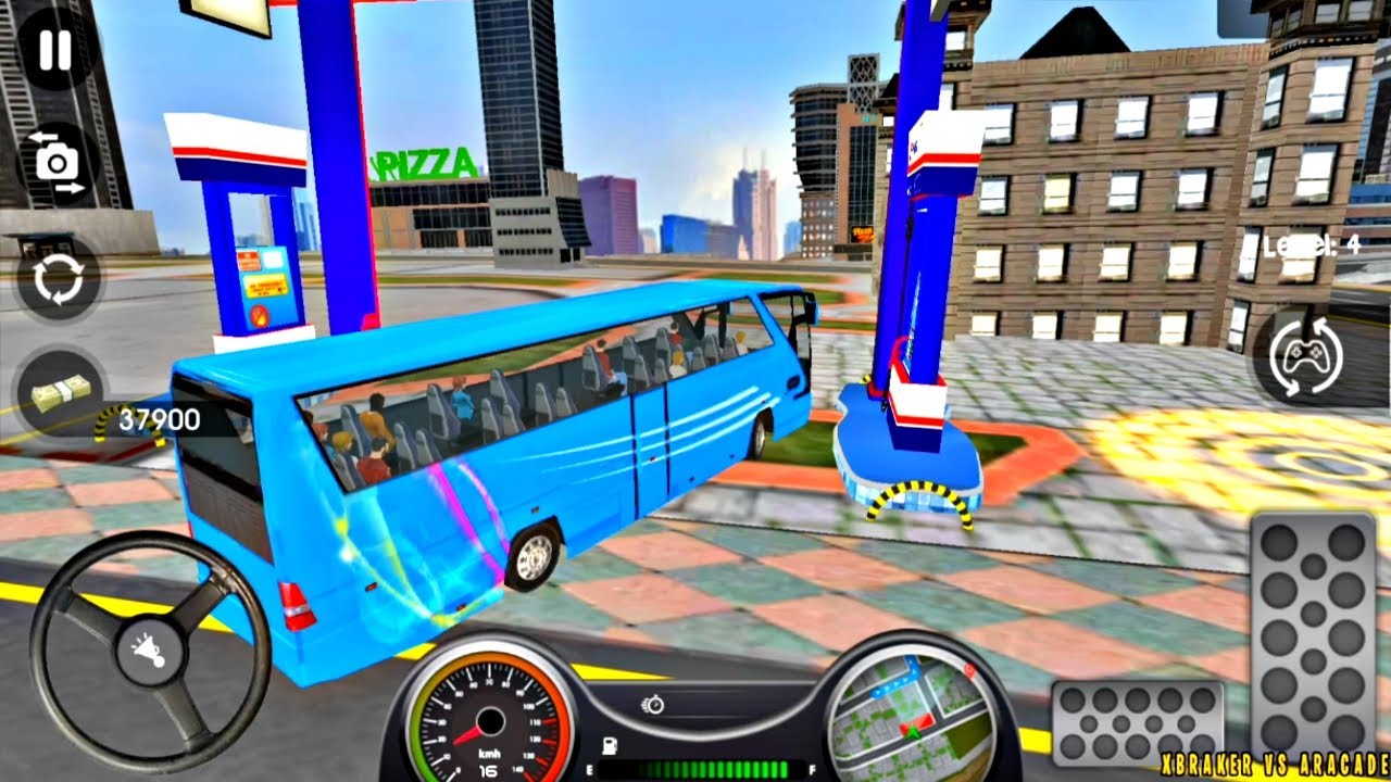 City Coach Bus Simulator - Passenger City Transport - Best Android Gameplay HFD