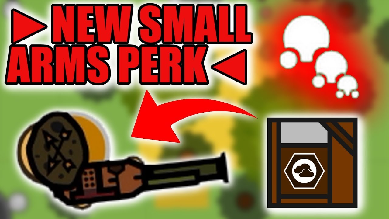 NEW SMALL ARMS PERK IN THE POTATO MODE ! | SURVIV.IO