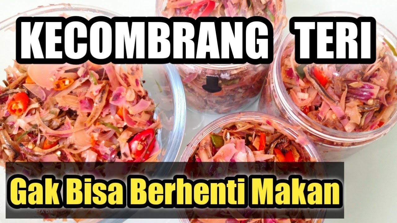 KECOMBRANG TERI |  enaknya nagih ....