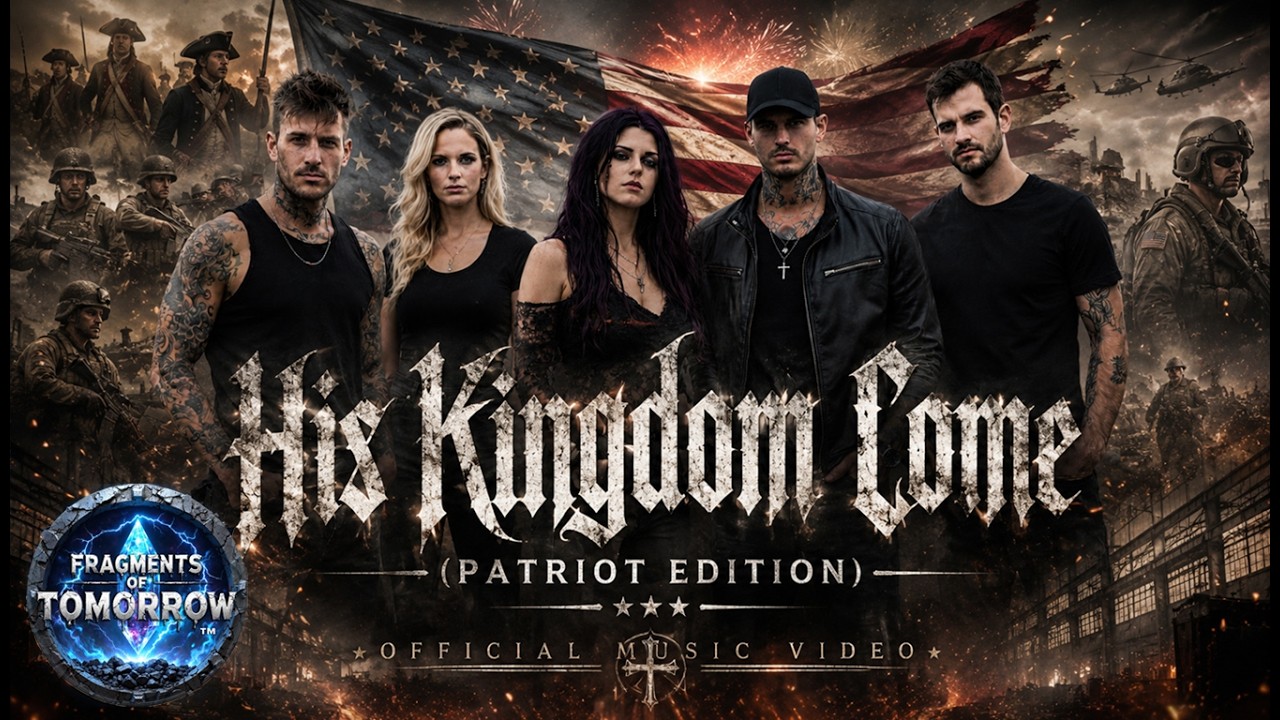 His Kingdom Come (Patriot Edition) USA | Official Video | Fragments of Tomorrow | Christian Rock