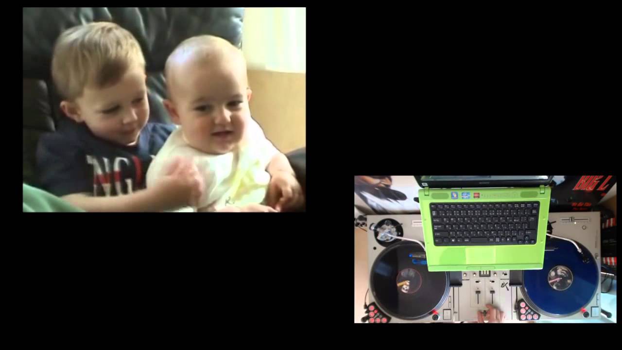 serato scratch live video scratching  Charlie bit my finger - again !