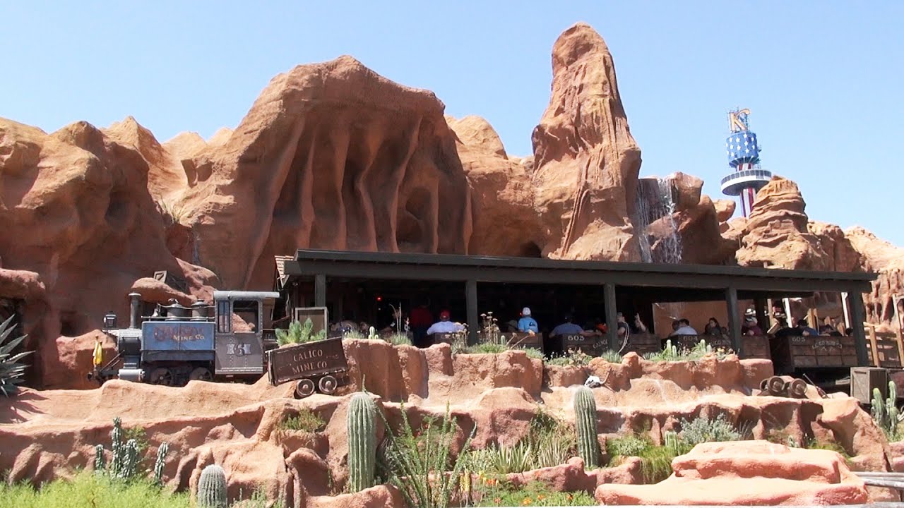 Calico Mine Ride at Knott's Berry Farm FULL POV Experience - 2015 Updated Version 1080p HD