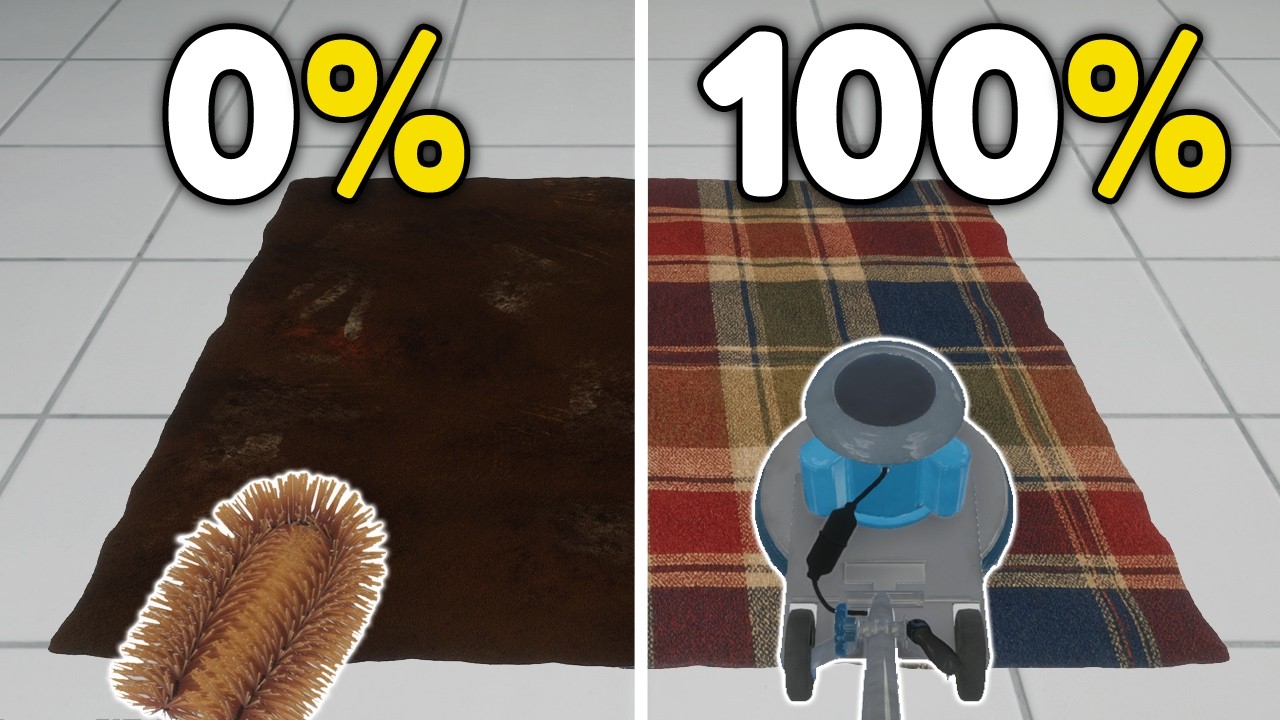 I Played 100% of Carpet Cleaning Simulator