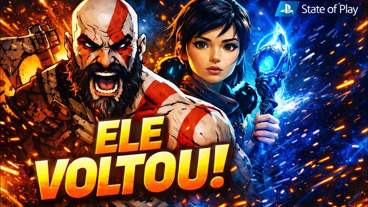 O MELHOR STATE OF PLAY DA HISTÓRIA? God of War Remake, MGS4 e Shadow Drops!