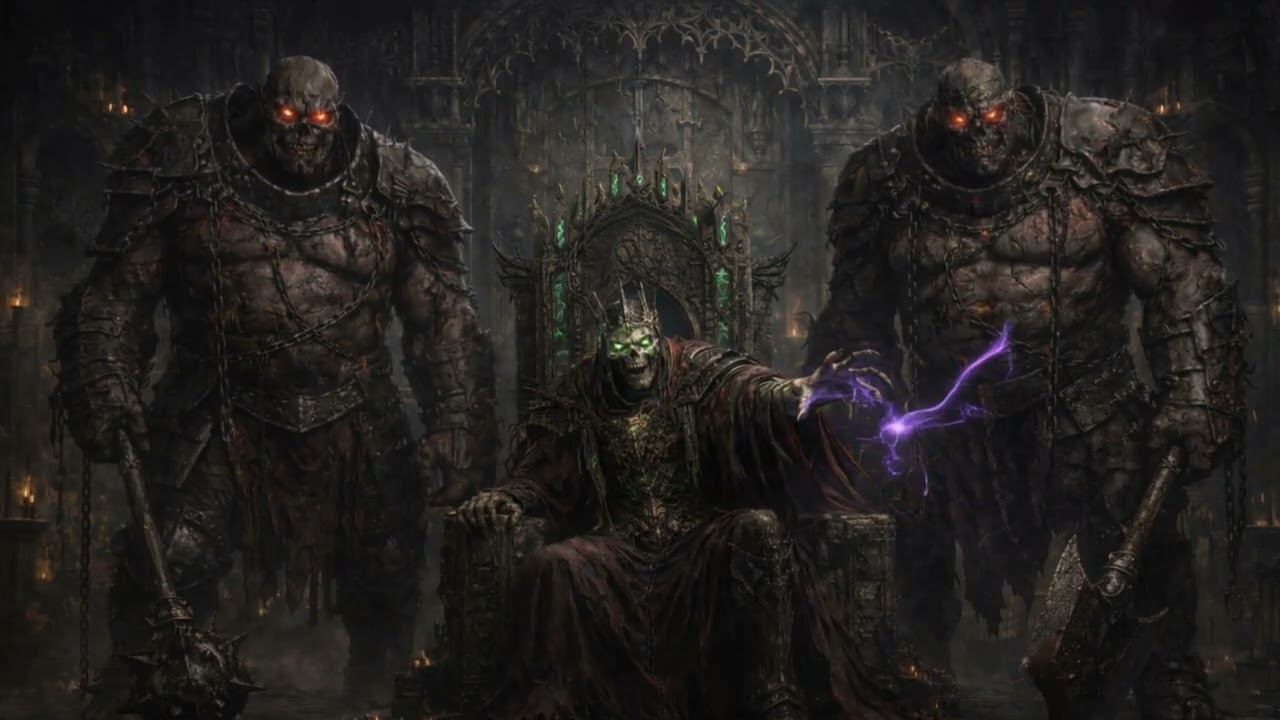 Lich of Death and Despair | Undead dominion, necromantic tyranny, arcane corruption