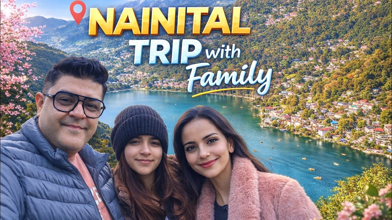 Delhi to Nainital by car,🚗roads condition ,toll tax,hotel🏨Day 30 challenge completed 👍🥳@sauravjoshi
