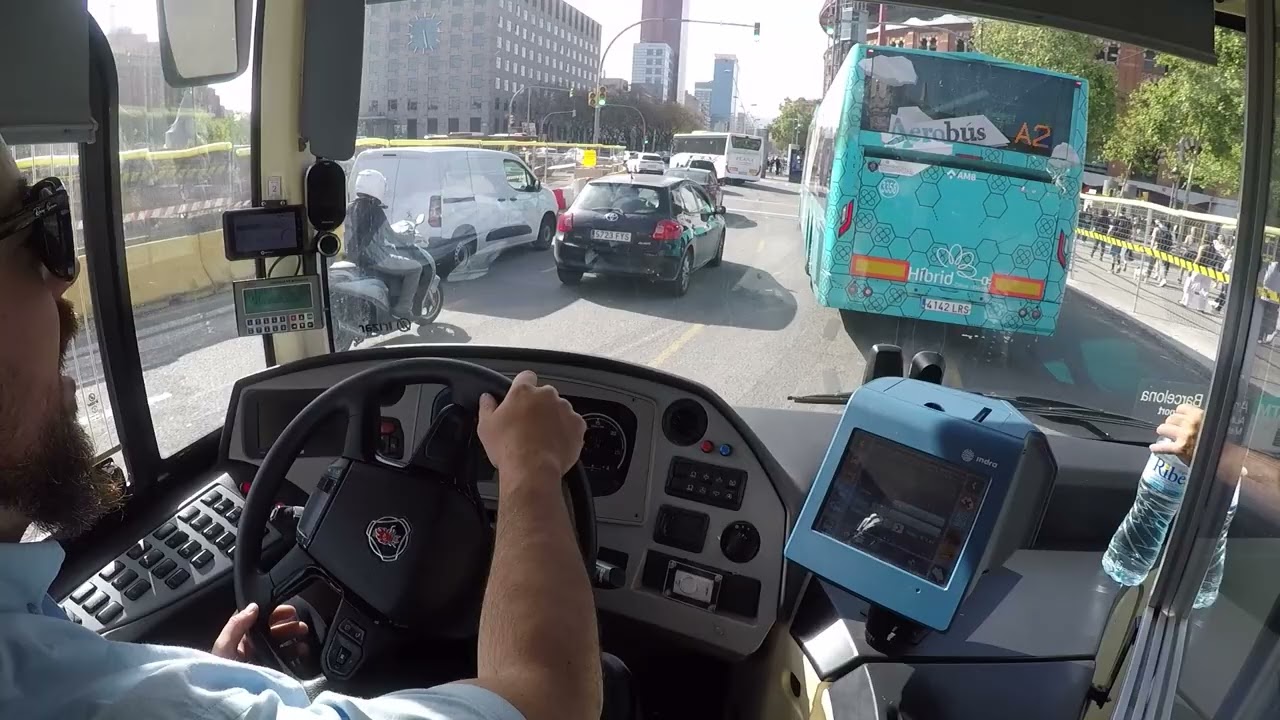 (Scania K320UB Irizar I3 Hybrid) L95 Barcelona (Plaça Catalunya) - Castelldefels (La Muntanyeta)