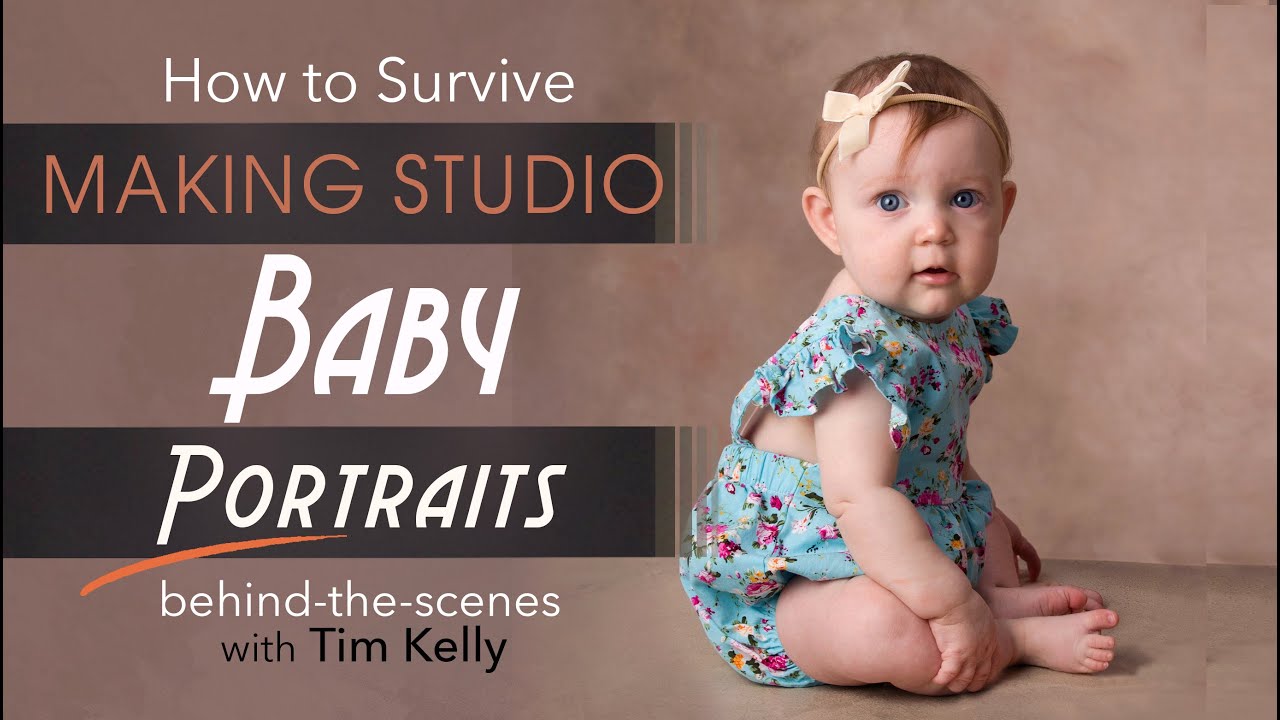 Baby Photo Session &ndash; Making Studio Portraits of a Six Month Old.  Important Tricks and Tips!