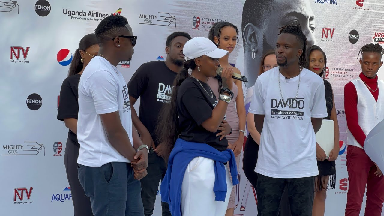 Davido Timeless Concert Kampala Signing Ceremony at IUEA