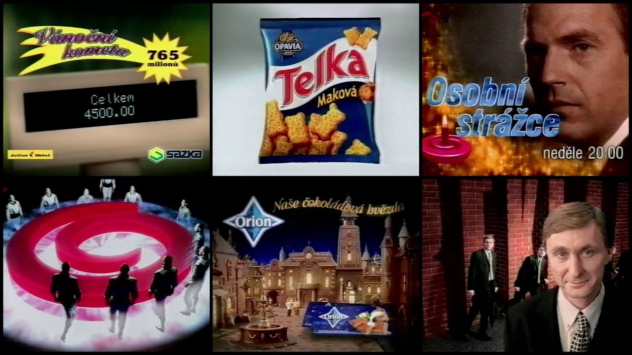 TV Nova - Reklamy a Upoutávky (28. 12. 2001)
