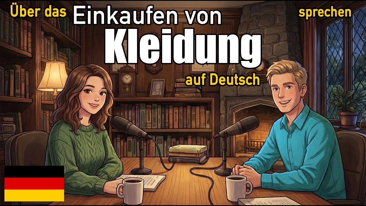 Wie man über das Einkaufen von Kleidung auf Deutsch spricht | Tägliche deutsche Konversationspraxis