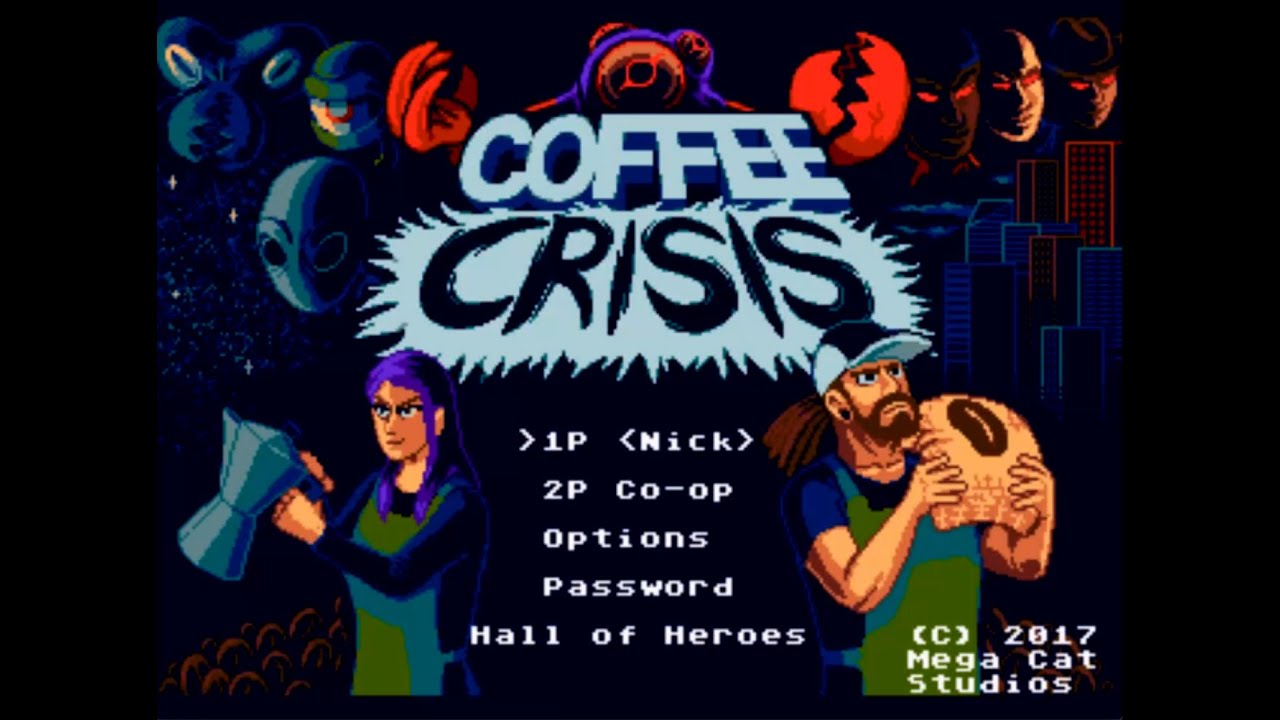 Coffee Crisis (Sega Mega Drive) Gameplay