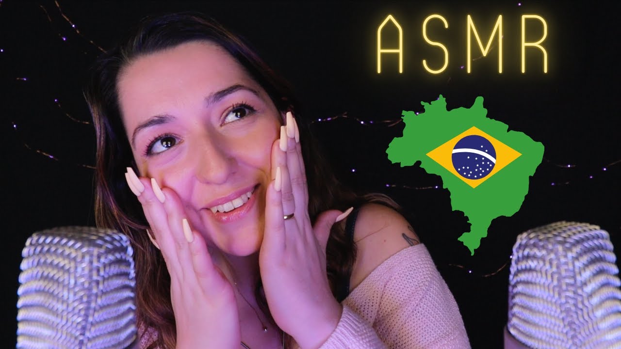 ASMR | Trying to Speak Portuguese / Tentando Falar Português Brasileiro 🇺🇸🇧🇷 ( Depois 3 Anos)