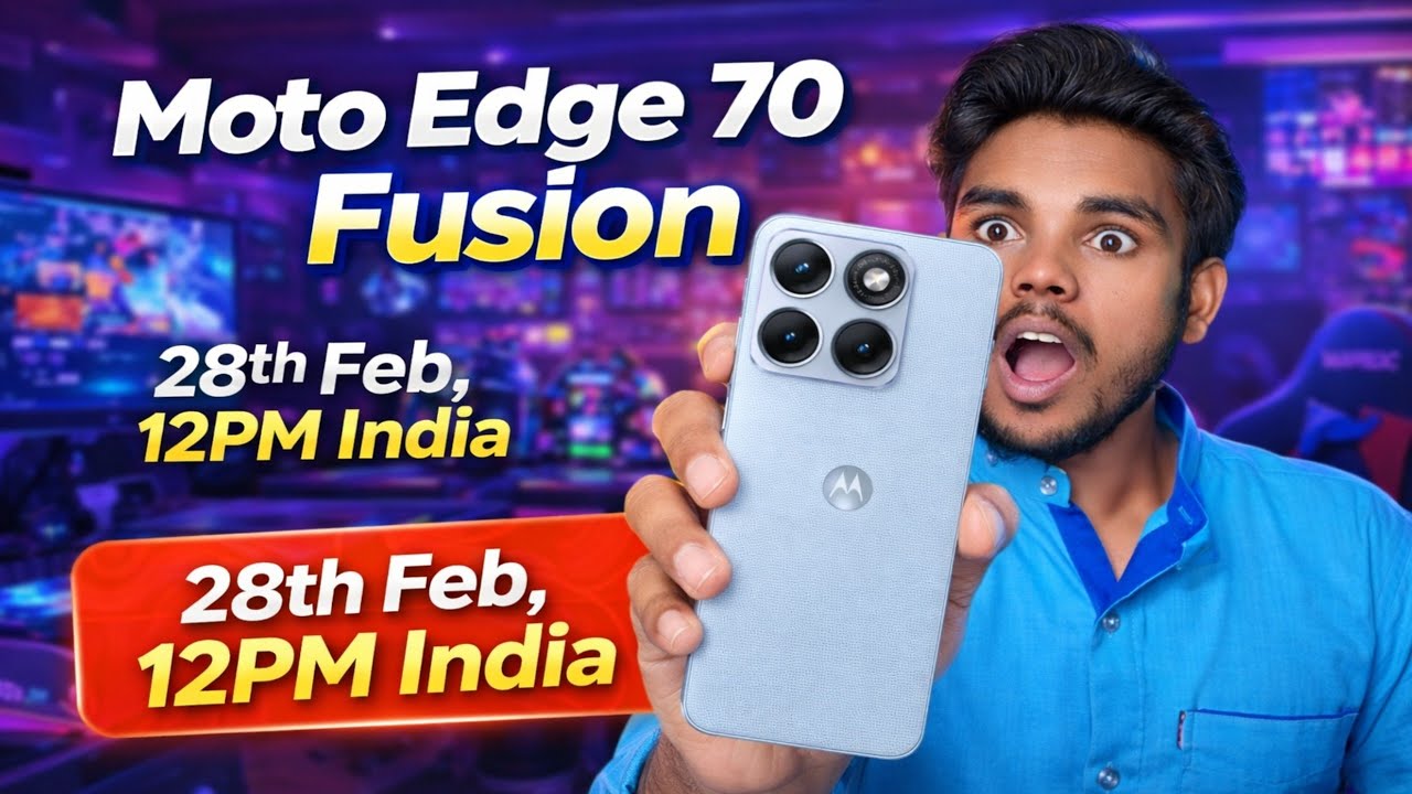 Moto Edge 70 Fusion Launch Date 🔥 Price, Specs & Full Details