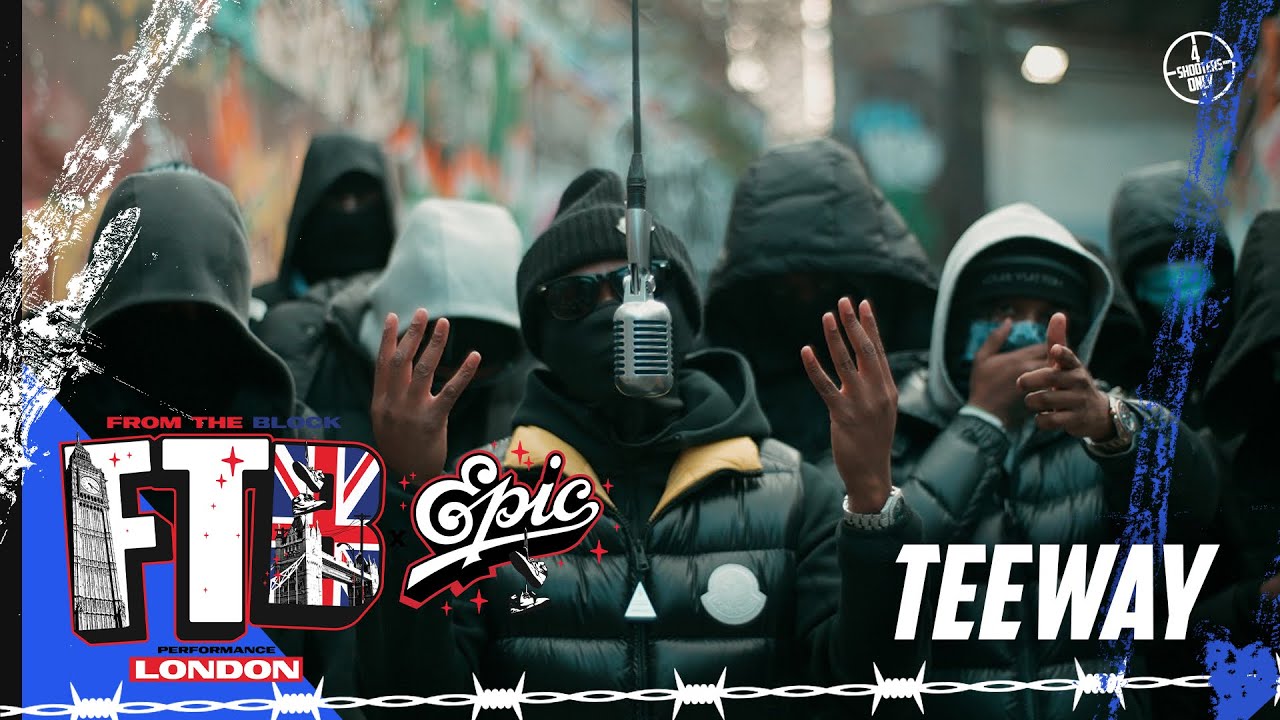 Teeway - From The Block Freestyle | Performance 🎙(London 🇬🇧)