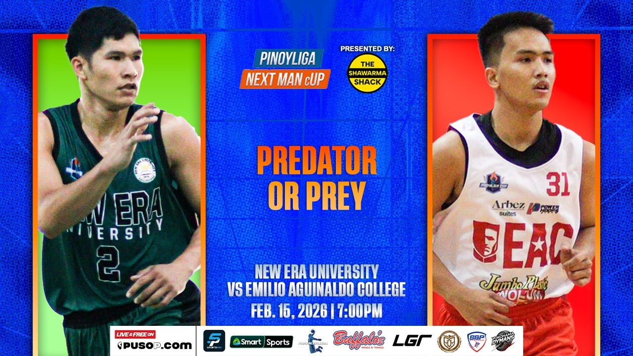 PINOYLIGA NEXTMAN CUP S4 | NEU HUNTERS VS EAC GENERALS