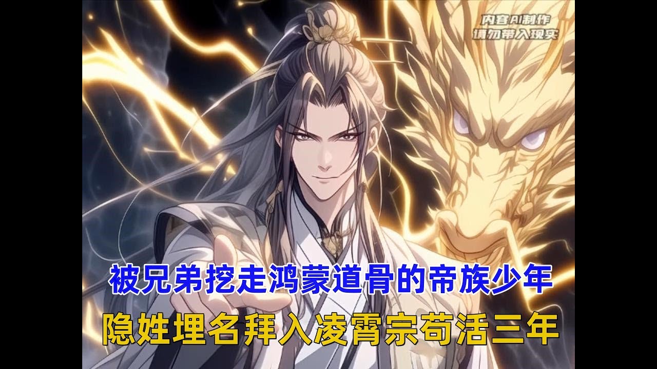 《气运祖师》被兄弟挖走鸿蒙道骨的帝族少年，隐姓埋名拜入凌霄宗苟活三年，谁知在圣宗万年庆典之时，宗门老祖竟点名要收他为徒！！#漫画推荐 #漫画