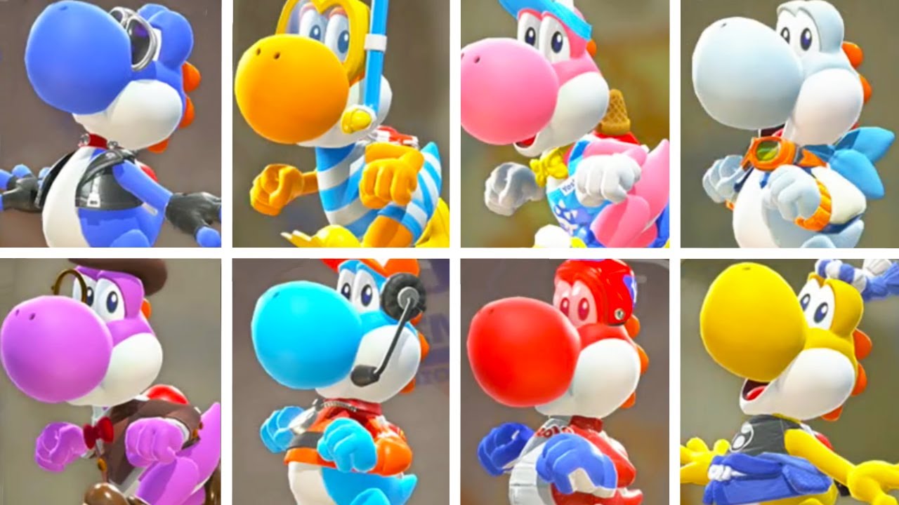 How to Unlock All Yoshi Colors - Mario Kart World