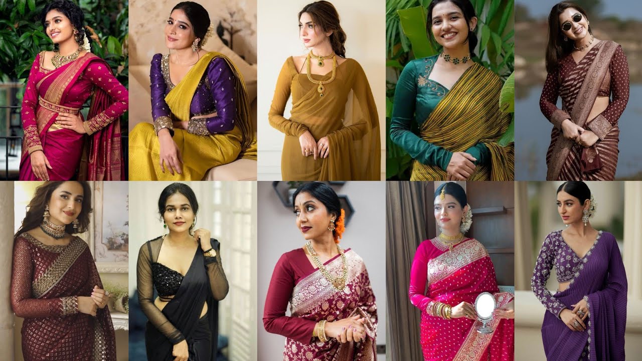 💯Latest Full Sleeves Blouse Designs || Full Hand Saree Blouse Design || Latest Full Sleeves Blouse