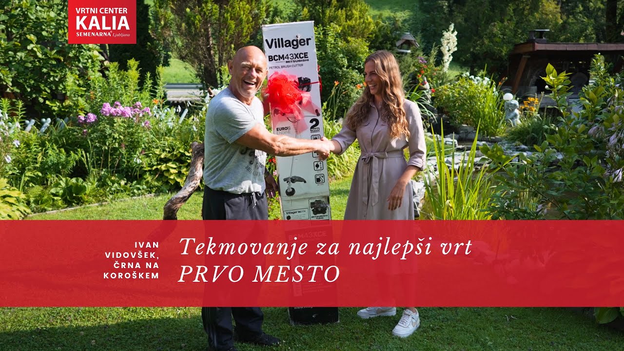 🏆🥇🌸 TEKMOVANJE ZA NAJLEPŠI VRT  |  1. MESTO  |  HARMONIČNI VRT Z RIBNIKOM🌸🥇🏆