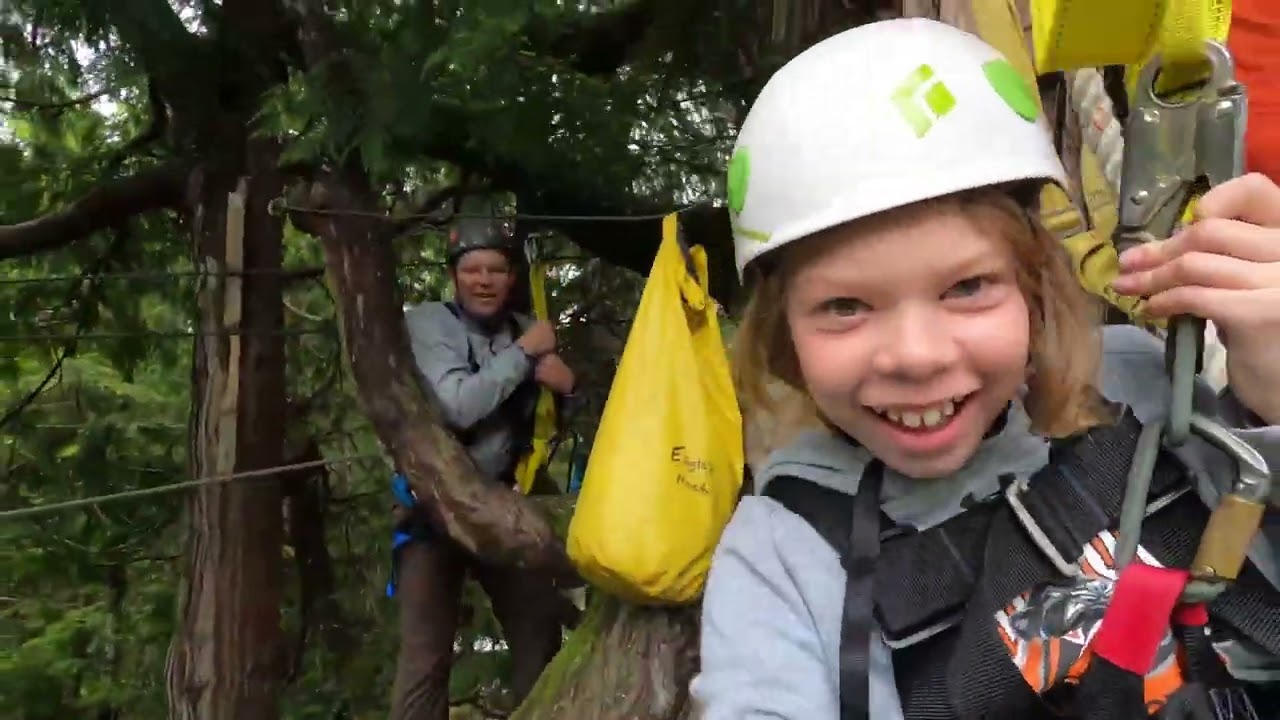 Ketchikan Alaska Zipline Adventure July 2022 (4K)