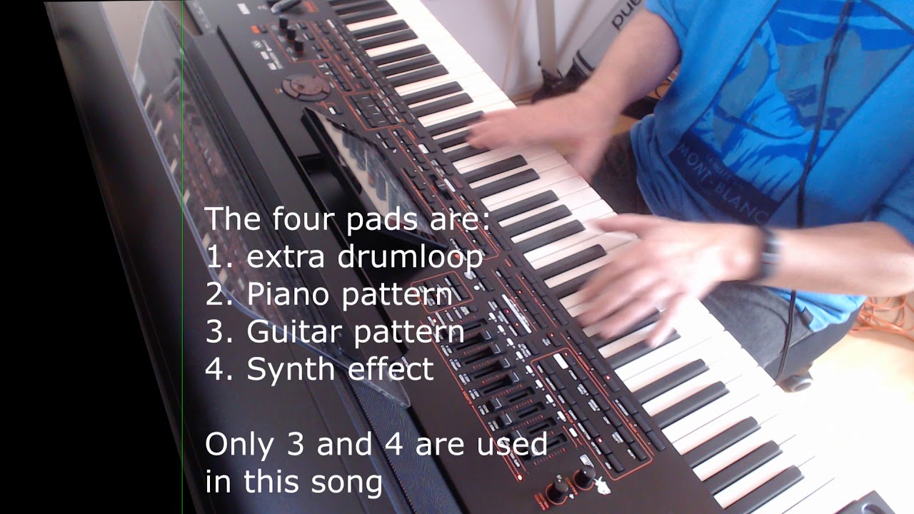 Korg Pa4x Ambient Caves QR style