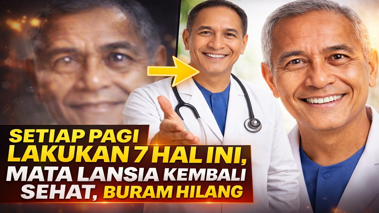 Setiap Pagi Lakukan 7 Hal Ini, Mata Lansia Kembali Sehat, Buram Hilang
