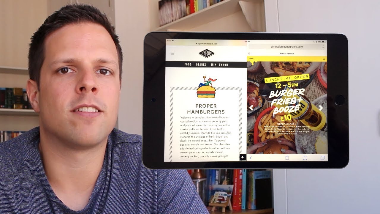 Как вывести iPad из режима Split View в Safari