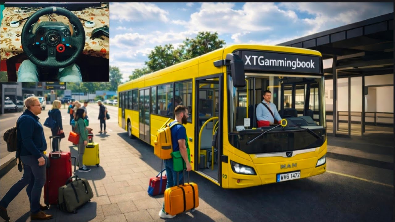 The Bus Simulator – Ultimate Realistic Driving Experience with Stering wheel 
